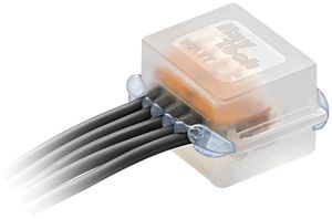 Verbindungsmuffe Raytech WATT Blister 2Stk. transparent