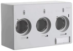 AP-Sicherungselement weber.uniline 3×63A DIN3 Abdeckhaube und Schnellbefestigung