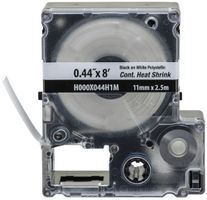 Cassette d'étiquettes thermorétractables continue Panduit MP, 6.4mm×2.4m, blanc