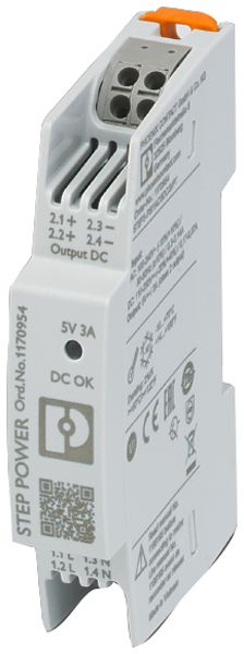 REG-Schaltnetzteil PX STEP3-PS/1AC/5DC/3/PT