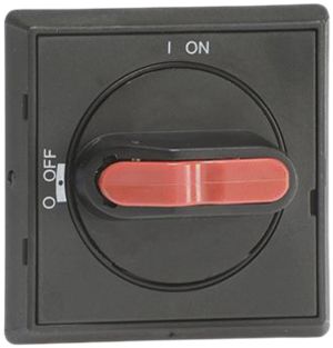 Poignée pour OT16-40F noir IP65 verrouillable fix.centrale