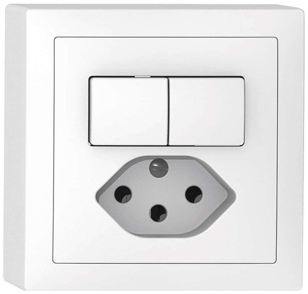 Combinazione AP I SIDUS A 1/3+3+T13/sh bianco