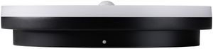 Plafoniera/applique LED SLICE CIRCLE PIR 10/18/24W 830/840 2800lm IP54 nero