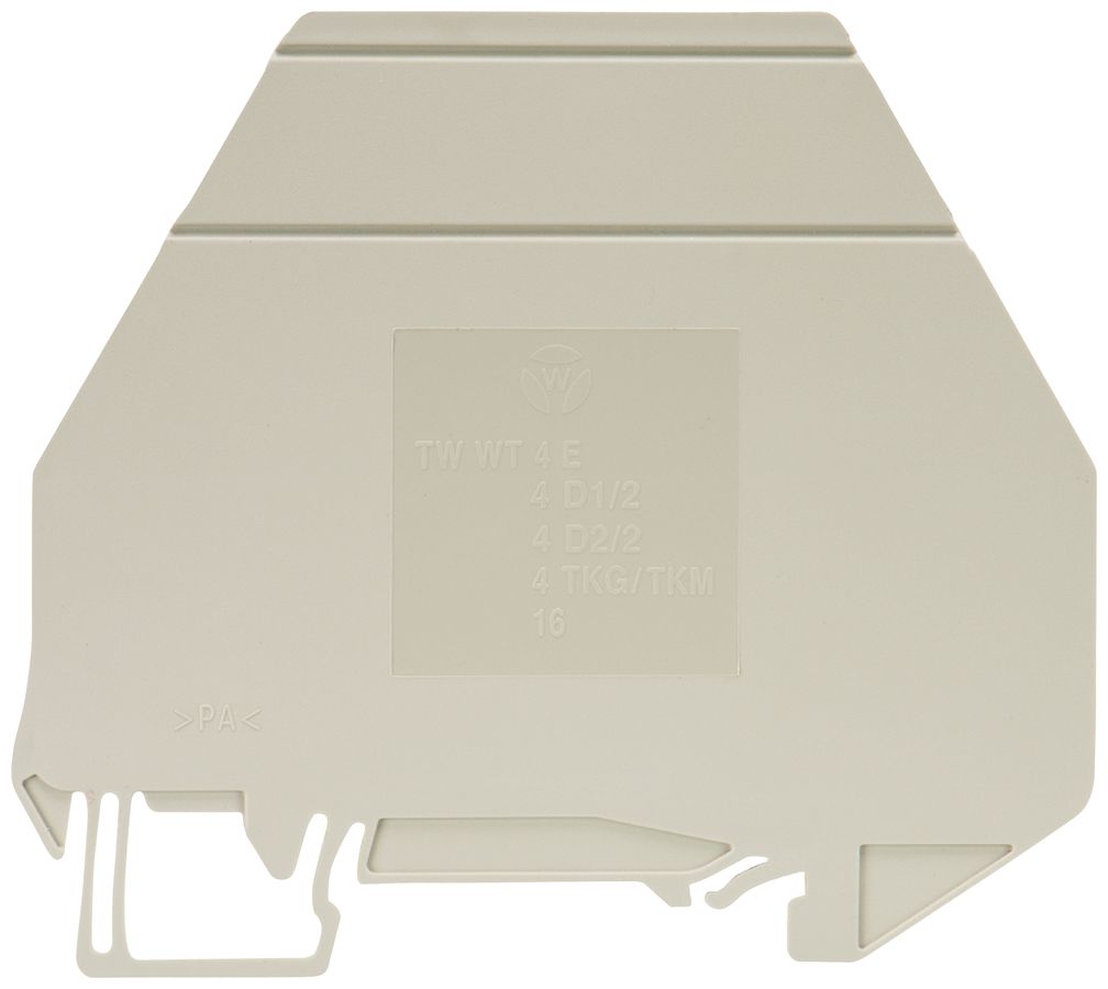 Paroi de séparation Wieland TW WT 4... GR V0 gris