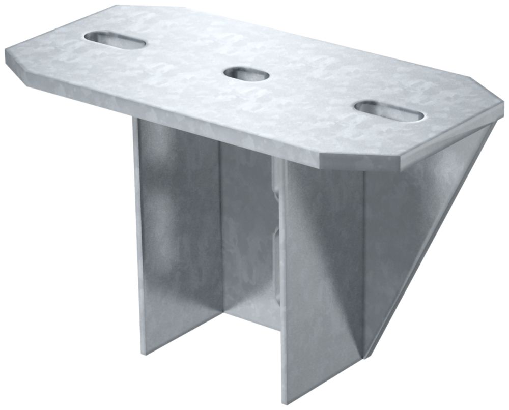 Plaque de tête Bettermann zinguée à chaud par immersion