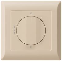 UP-Drehschalter kallysto.line 1/1L beige mit Drehgriff