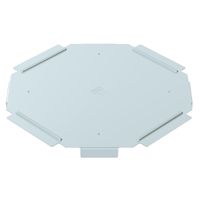 Deckel BET RKD zu Kreuzstück 100mm Stahl bandverzinkt