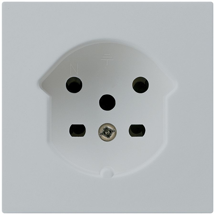 Prise ENC kallysto T15 gris clair bornes à vis