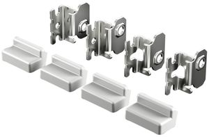 Fissaggio murale Rittal AX, per AX/KX, D=20mm, acciao pregiato V2A