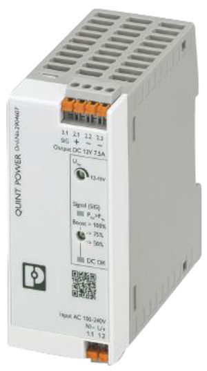 Alimentation à découpage PX QUINT4-PS/1AC/12DC/7.5/PT
