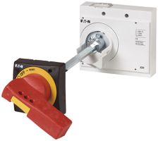 Manette rotative ETN NZM3-XTVDVR verrouillable rouge/jaune