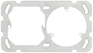 Befestigungsplatte Gr.I-I horizontal 137×77mm mit 3-Punkt Befestigung