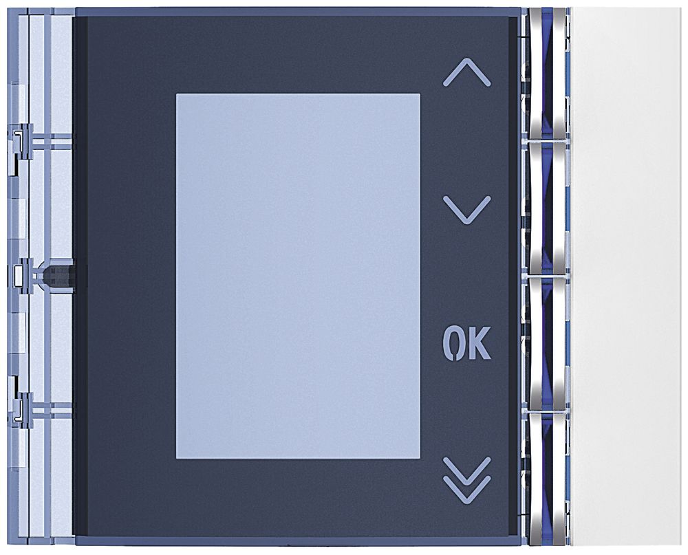 Frontblende für Displaymodul weiss