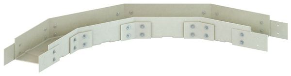 Horizontalbogen Niedax KKB 90° 500×80mm Radius 250mm