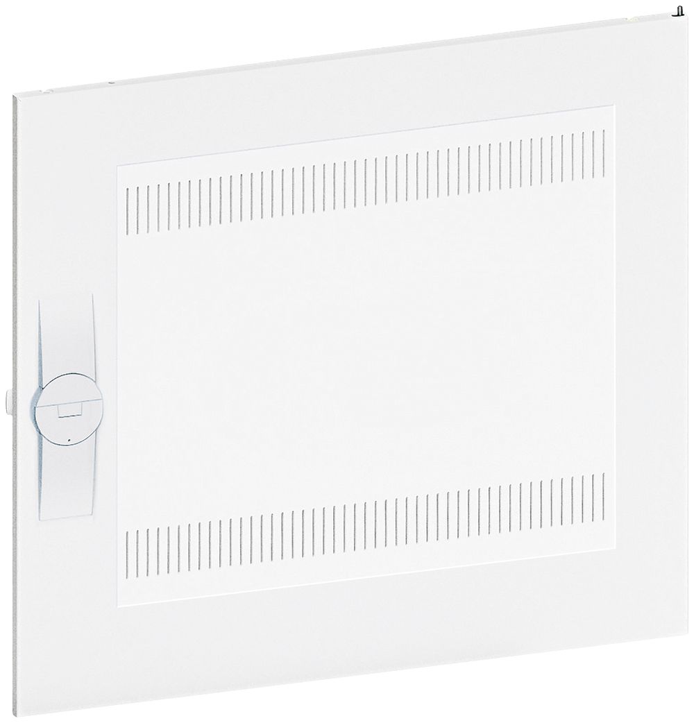 Tür rechts geschlitzt Hager AP 519×469×12mm IP3X reinweiss