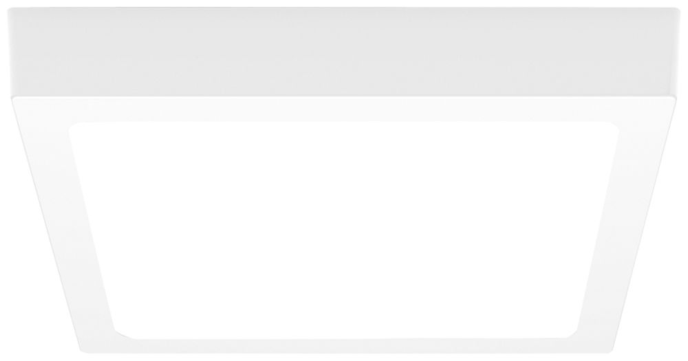 Downlight LED AP Philips Slim Surface 12W 1200lm 827 110° 210×210mm blanc