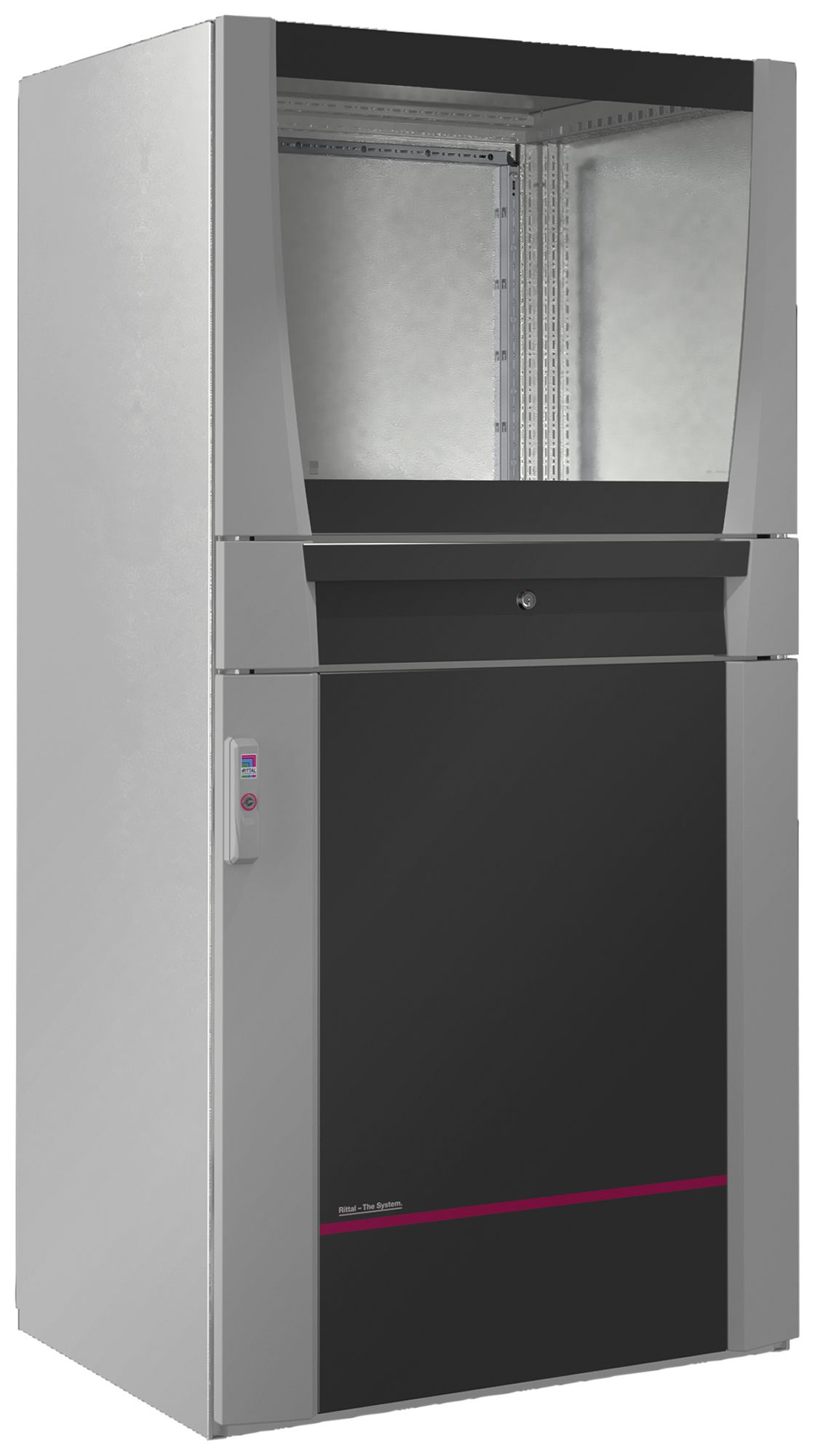 Armoire électrique Rittal PC 5386.050 800×1600×636mm IP55 acier gris