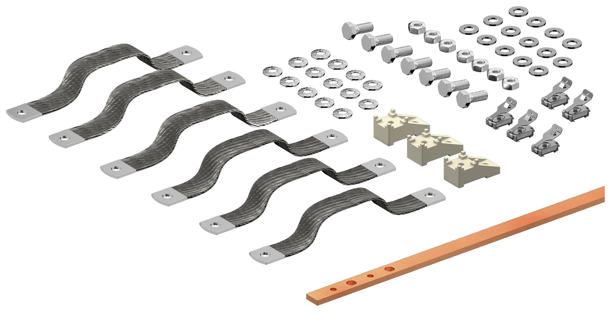 Kit de compensation de potentiel Rittal VX 5302.028 pour VX IT
