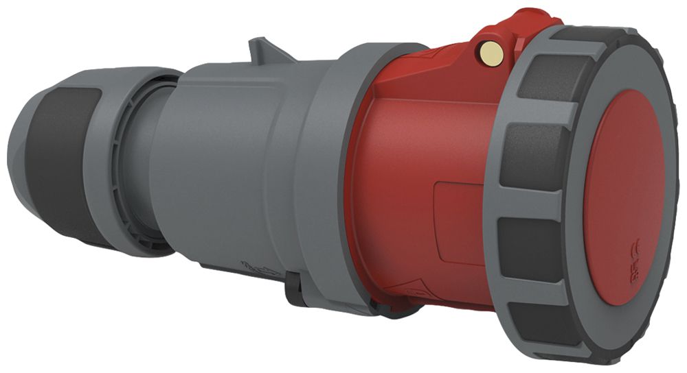 Kupplung CEE Bals INNOLINQ-Design 4P 63A 400V rot 6h IP67 schraublos
