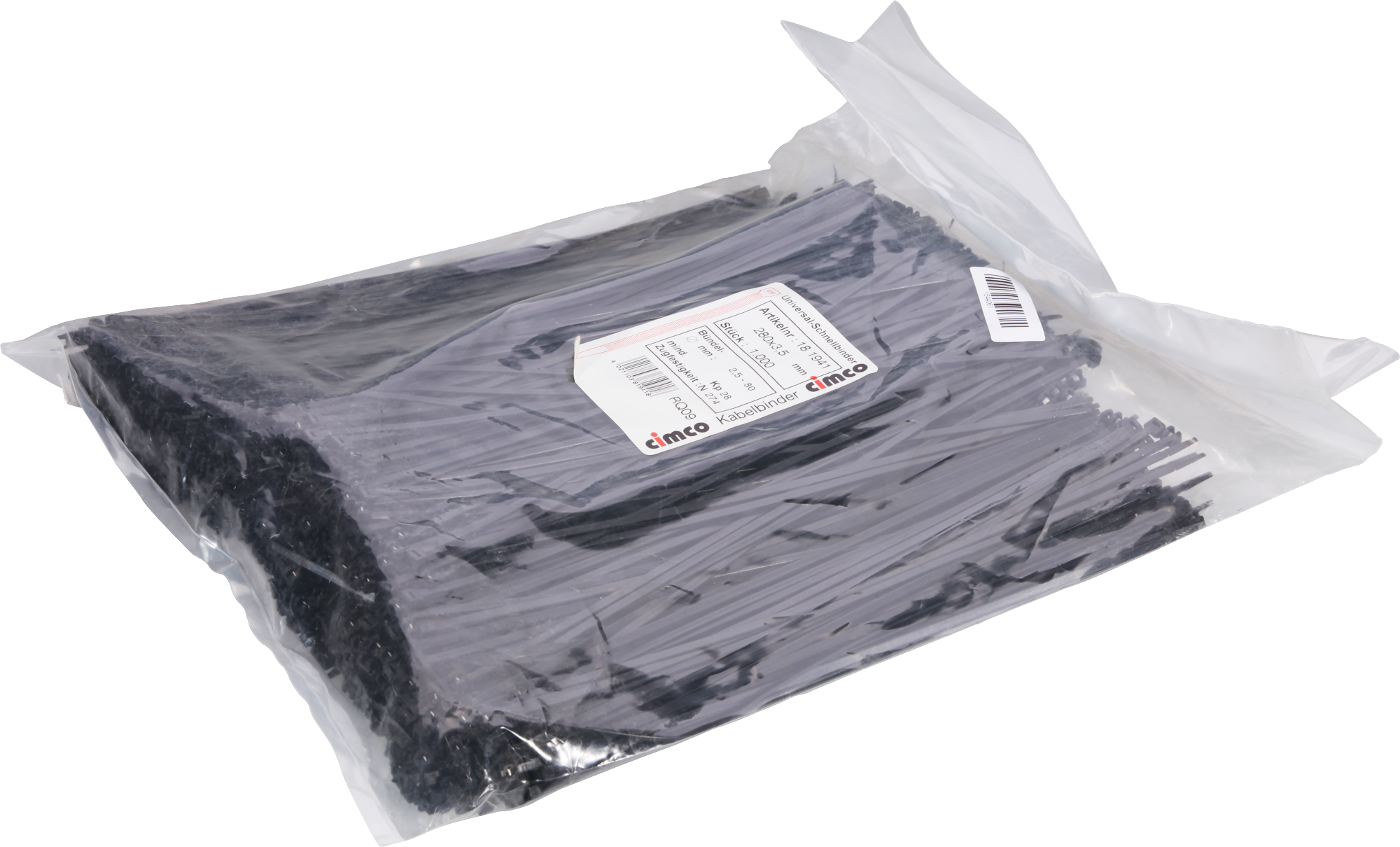 Fascetta TY-RAP TY26MX 3.6×281mm nero