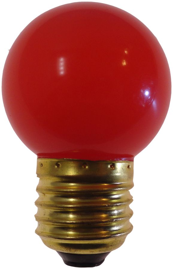 LED-Lampe ELBRO E27 0.7W 230V rot matt