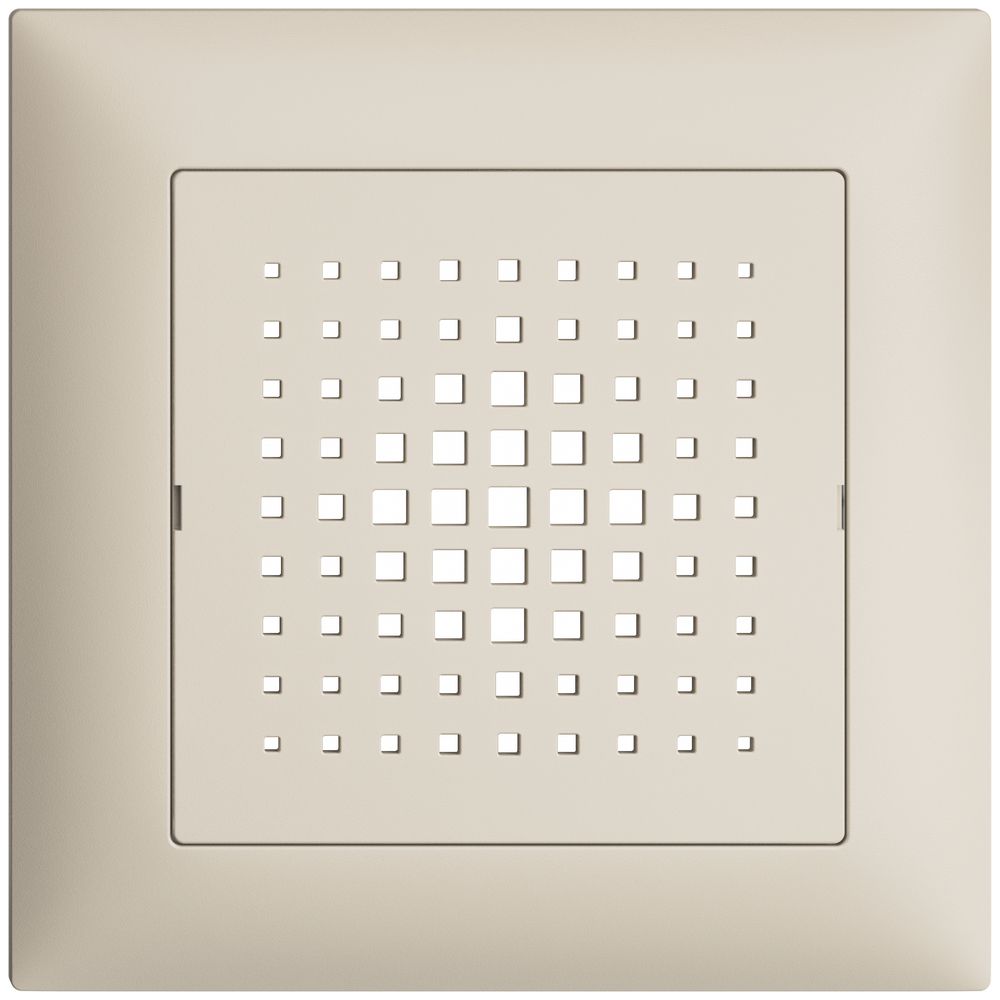 Kit frontal ENC EDIZIOdue crema 88×88mm pour carillon 3070