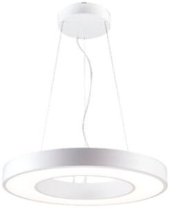 LED-Pendelleuchte SG Circulus Maxi 30W 3060lm 3000K DALI Ø550mm weiss