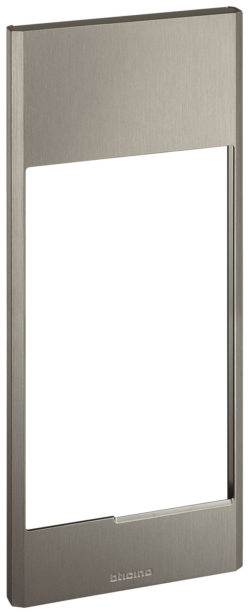 Abdeckrahmen LINEA 5000 1×3 vertikal 139×365mm Titan