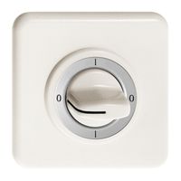 UP-Frontset FH 0-1-0-1 weiss für Drehschalter