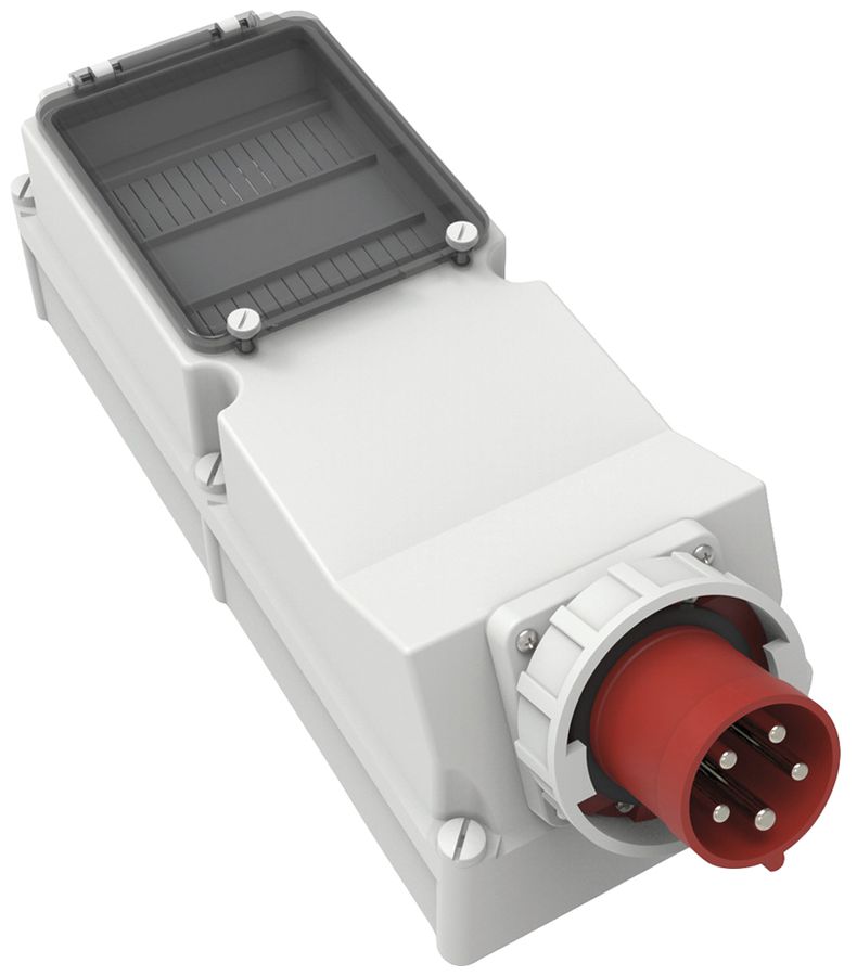 Fiche d'appareils CEE AP Bals 5P 63A 400V 6h ro IP67 borne à vis