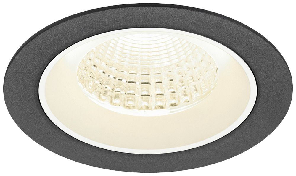 Downlight LED SLV NUMINOS M 12W 1900lm 4000K WB DALI Ø105×68mm ne/bi