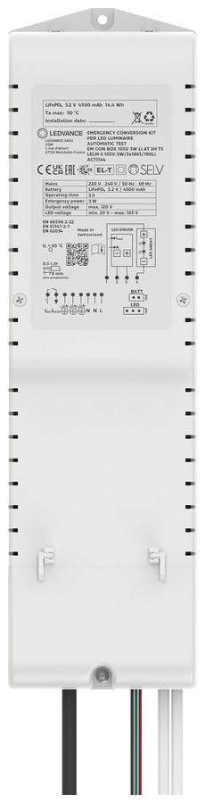 Notlicht-Set LEDVANCE 3W LED 3h ST