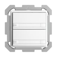 Poussoir KNX RGB ENC EDUE, 250mW, a.LED RGB, papier, 2×poussoir, C.2×T., bc