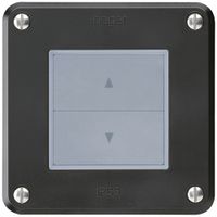 UP-Storentaster robusto IP55 schwarz mit 2 Funktionstasten für Kombination