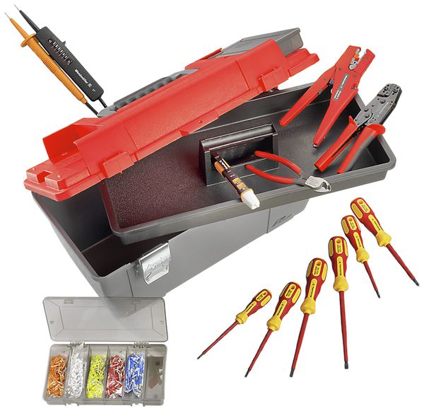 Valigia per utensili Weidmüller RED LINE SET 3, 11 pezzi