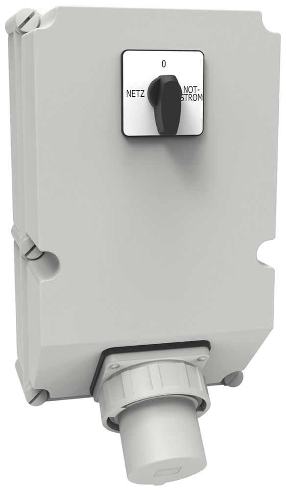 AP-Notstrom-Einspeisung Bals mit Umschalter 125A 5P 50V 1h IP67 460×276×228mm