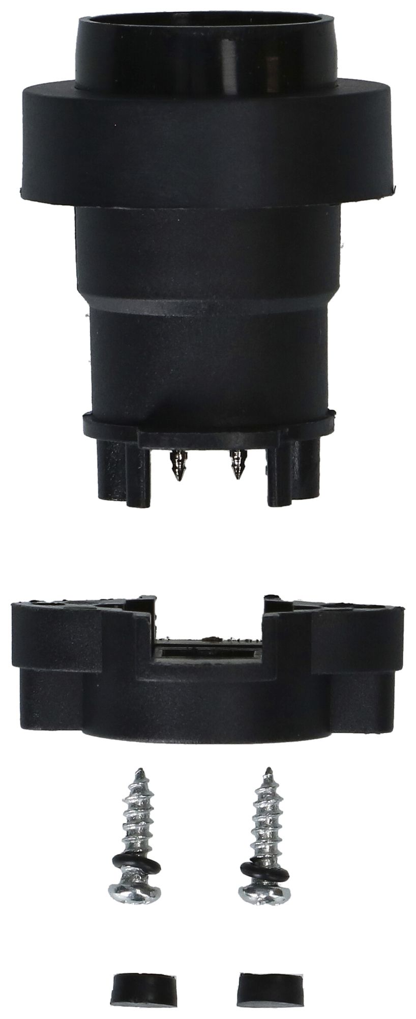 Douille pour illumination MH E27 40W pour câble d'illumination plat noir