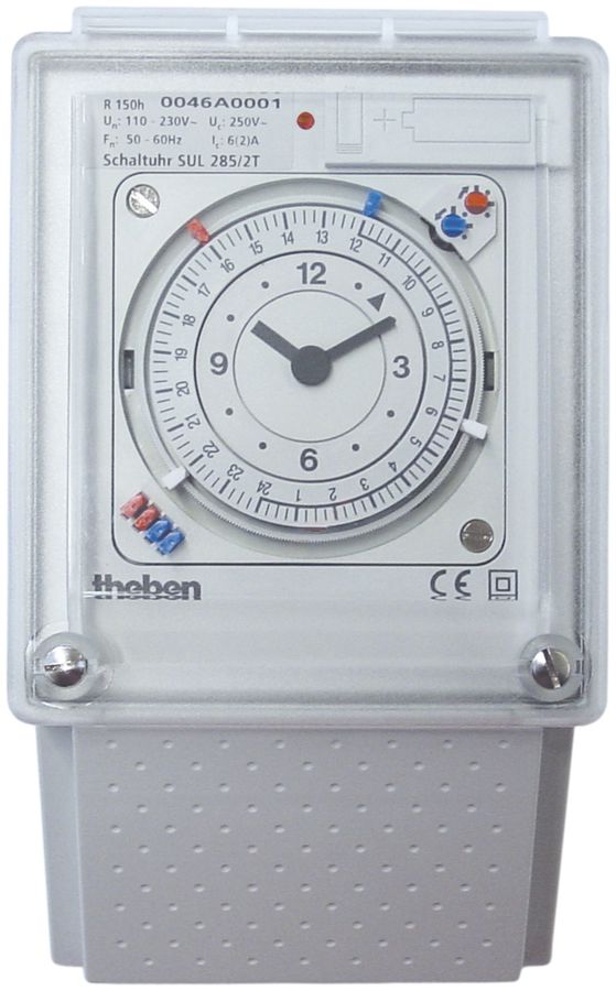 Schaltuhr analog Theben SUL 285/2 T
