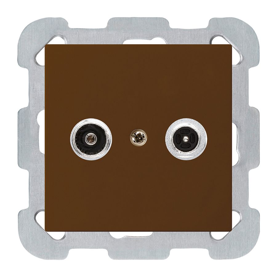 Prise antenne ENC kallysto R/TV montage B 23dB 2GHz brun