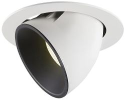 Downlight LED INC SLV NUMINOS GIMBLE XL, 37.4W 1050mA 3600lm 4000K 40° bc/no