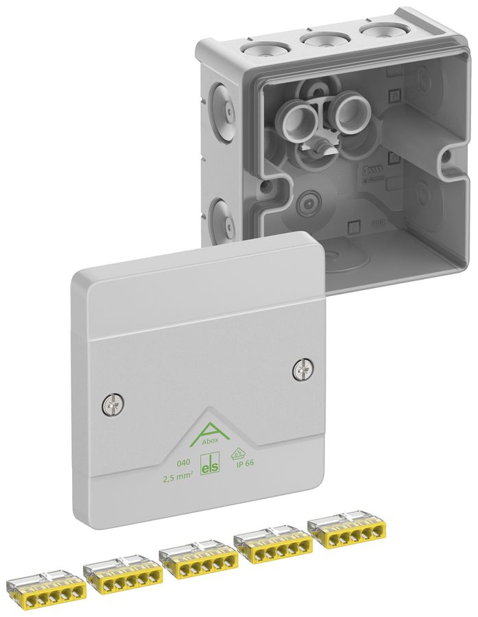 AP-Abzweigdose Spelsberg Abox 040-2,5² 102×102×57mm IP66 gu