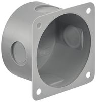 Hohlwanddose HSB Basic 1×1 grau, Ø 65×40mm, m.Flansch GDP 850°C halogenfrei