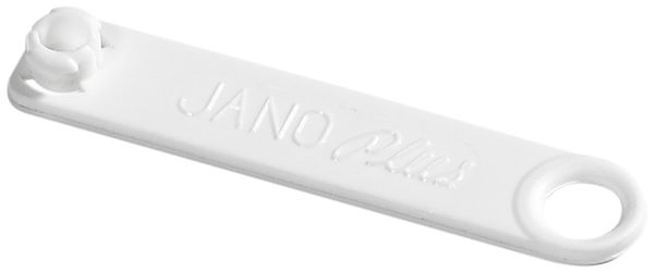 Plaquette indicatrice 13×50mm blanc