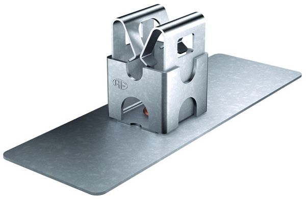 Support de fil Flury FL 77 à coller, acier inoxydable A2