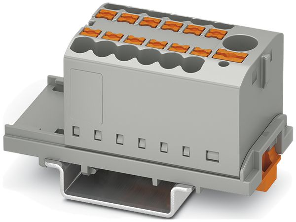 Blocco ripartitore Phoenix Contact PTFIX 13×2.5mm² verticale p.NS 35, gr
