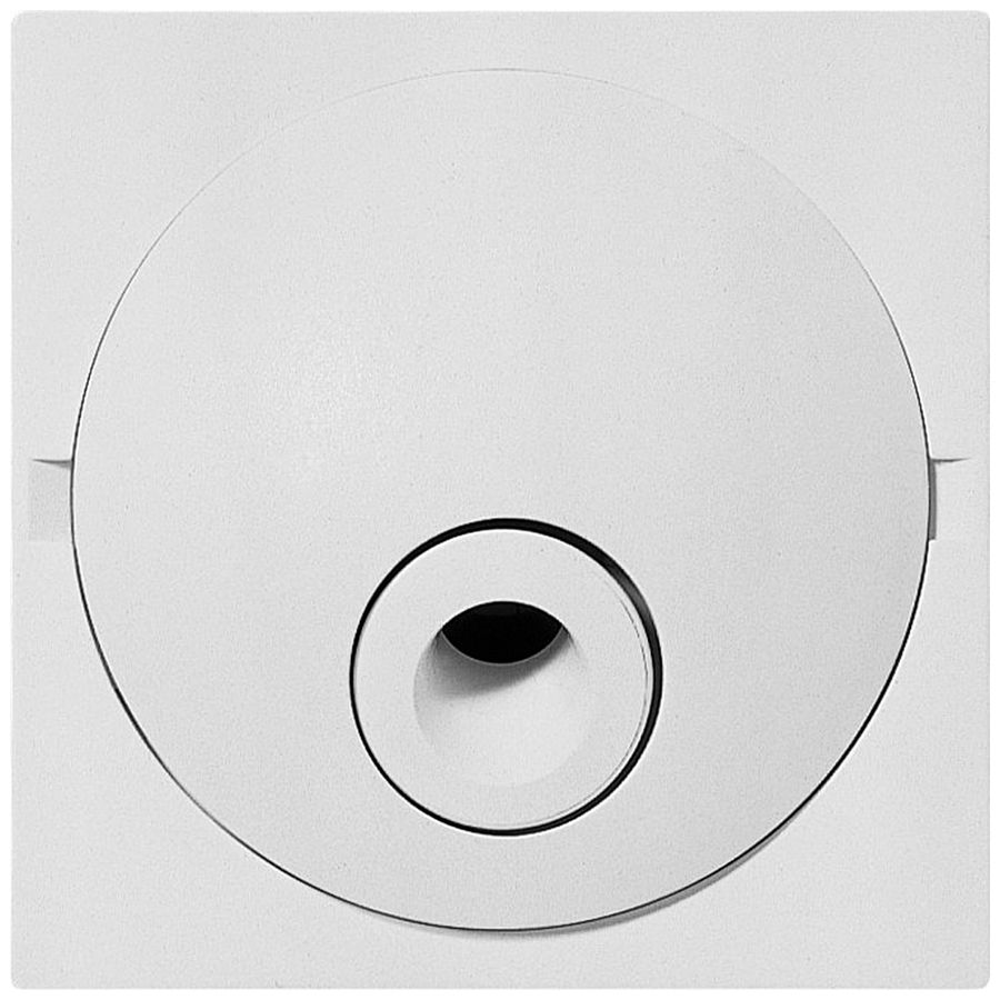 Frontrahmen SIDUS zu Anschlussdose alu