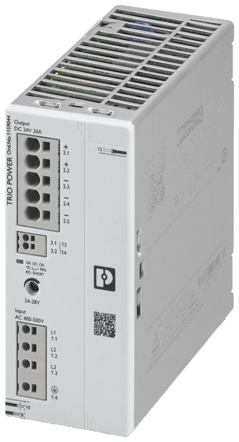 Schaltnetzteil PX TRIO3-PS/3AC/24DC/20 3L OUT:24VDC/20A