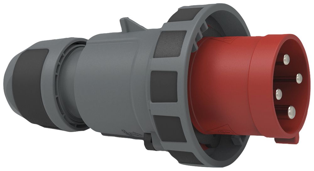 Fiche CEE Bals INNOLINQ-Design 4P 63A 400V rouge 6h IP67 borne à vis