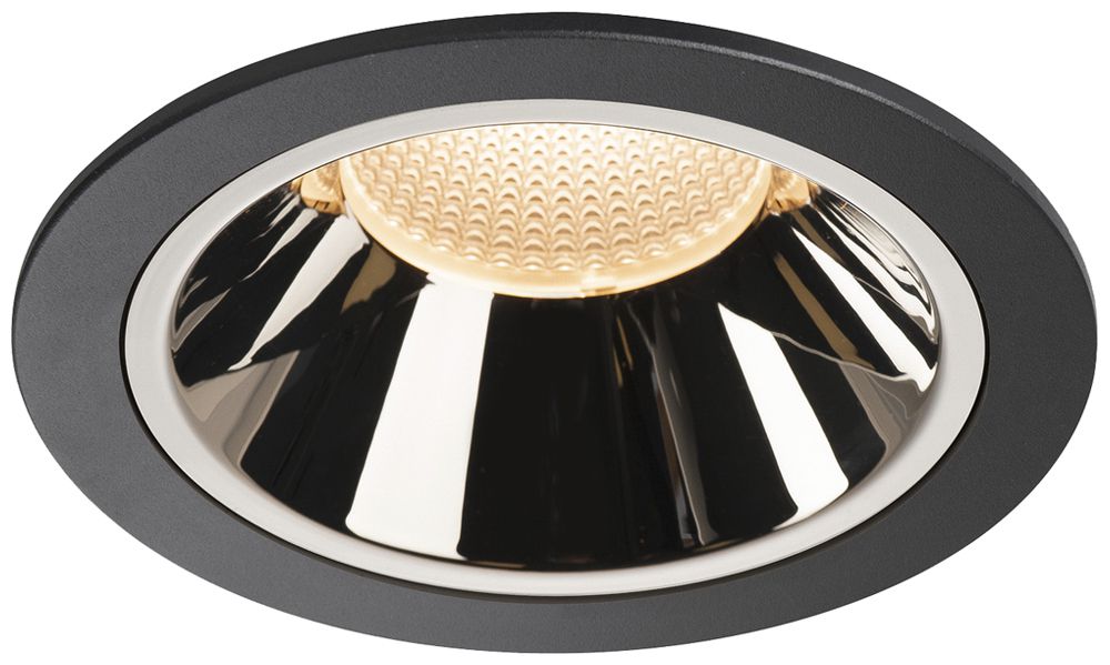 LED-Downlight SLV NUMINOS XL 37.4W 3400lm 2700K 40° DIM Ø160×108mm sz/Cr