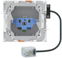 Prise INC 1×type 13/23, connexion câble plat Ecobus power, L2, Td 3×2.5mm²